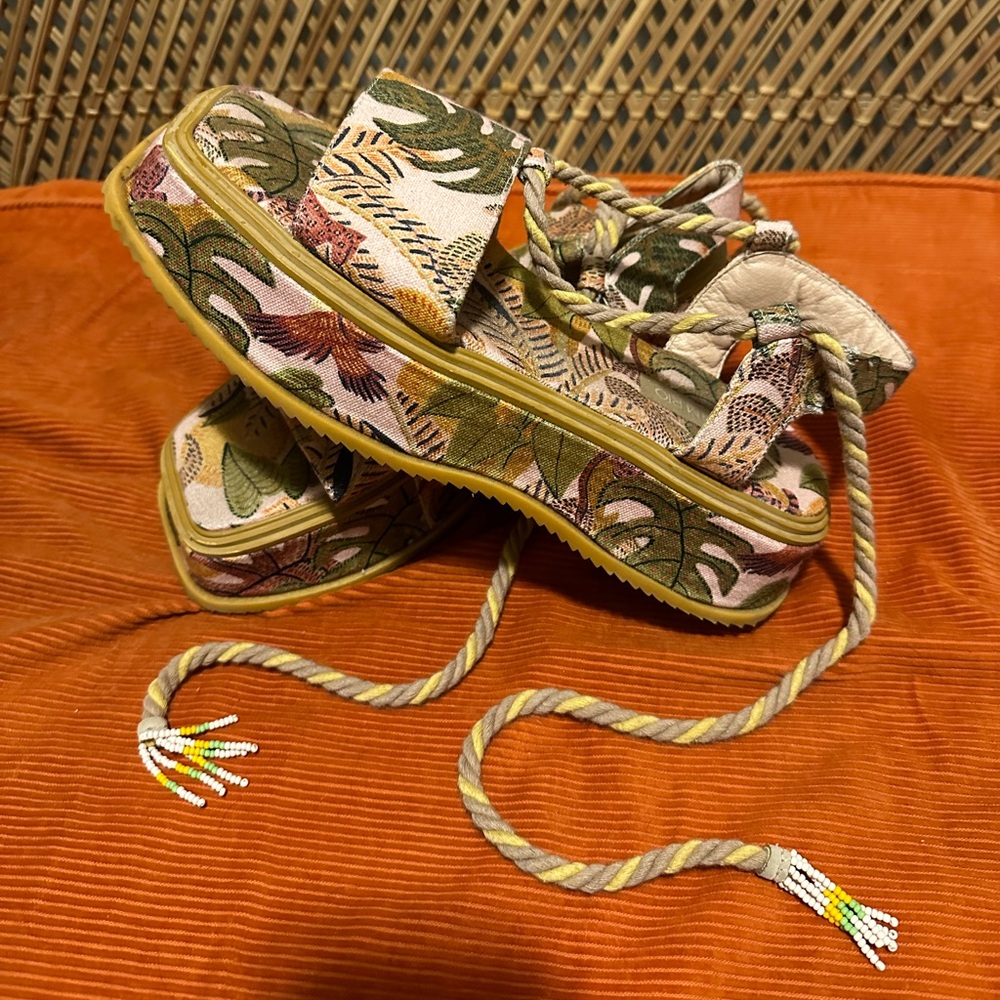 Farm Rio Platform Sandals